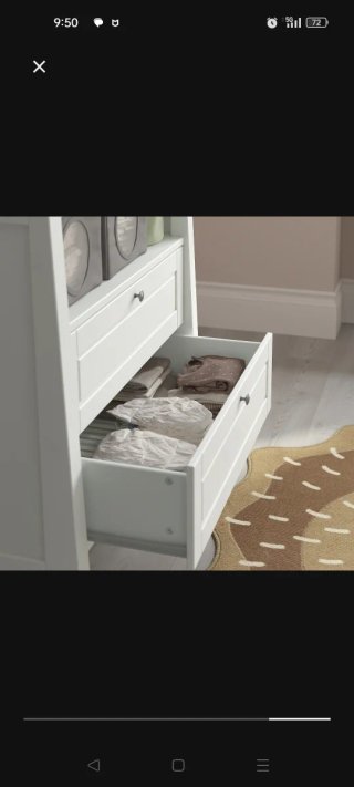Comoda cambiador SUNDVIK IKEA