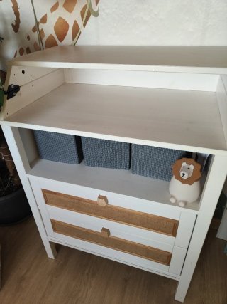 Comoda cambiador SUNDVIK IKEA