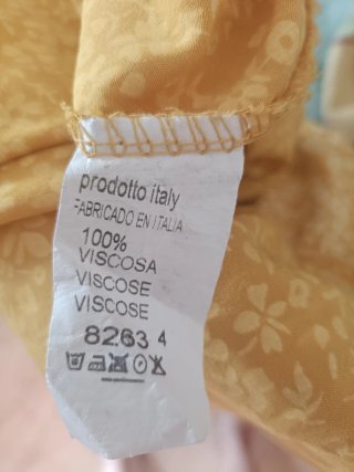 Vestido amarillo floral