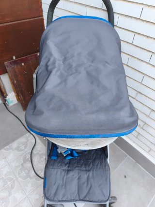 Silla de paseo McLaren gris y azul