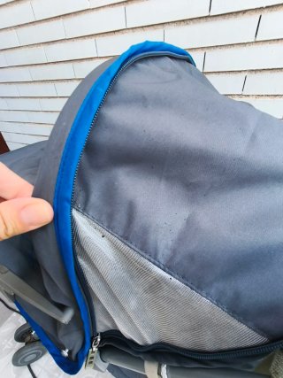 Silla de paseo McLaren gris y azul