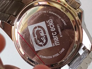 Orologio Uomo Marc Ecko Oro/Argento