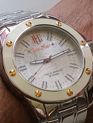 Orologio Uomo Marc Ecko Oro/Argento