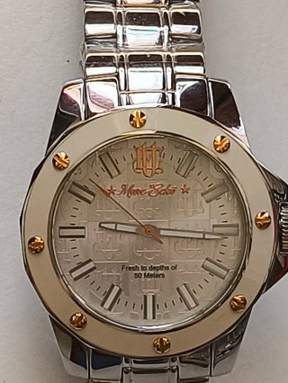 Orologio Uomo Marc Ecko Oro/Argento