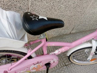 Bicicleta Btwin Princess 16 Rosa