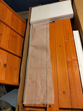 Mesa de jardinería de madera 67x37x89 cm Melvin