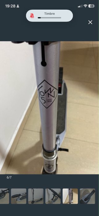 Patinete plegable