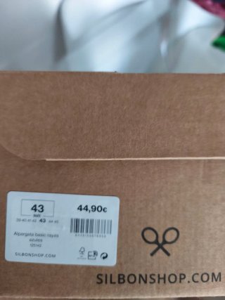 Alpargatas de rayas nuevas