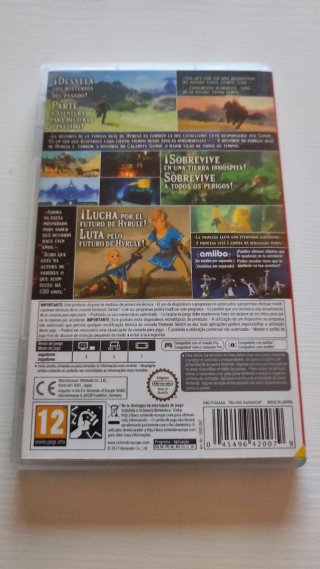 Zelda Breath of the Wild Switch