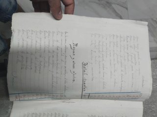 Papel antiguo año 1900