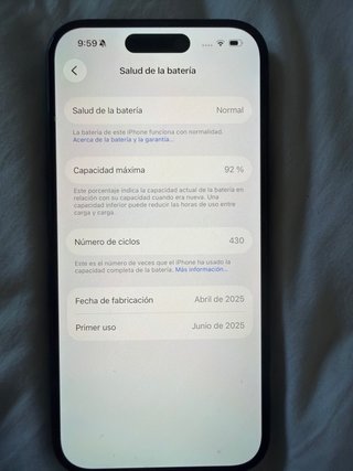 iPhone 16 128GB Negro
