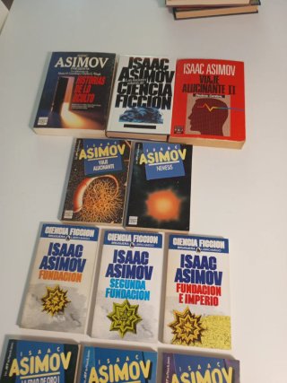 Lote ciencia ficción ISAAC ASIMOV