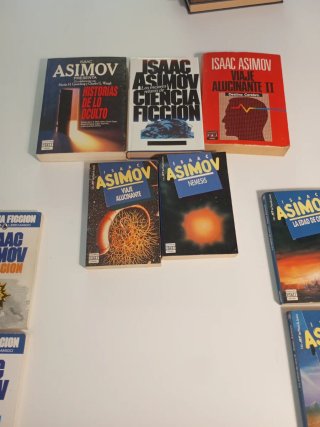 Lote ciencia ficción ISAAC ASIMOV