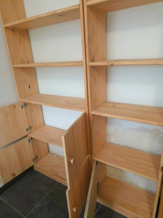 Estanterías madera
