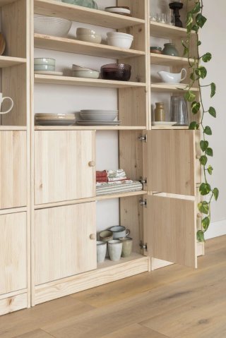 Estanterías madera