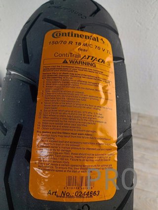 Rueda para moto CONTIROADATTACK 3