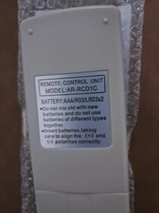 Mando para Fujitsu DC Inverter