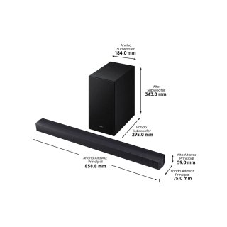 Barra de Sonido Samsung HW-B450F/ZF 65W