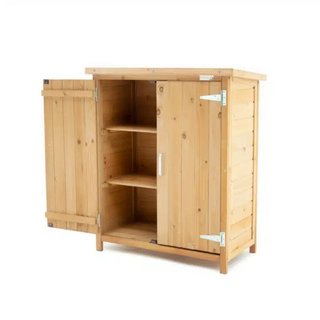 Armario Exterior de Madera Gardiun Abby 75x40x90cm