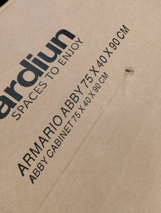 Armario Exterior de Madera Gardiun Abby 75x40x90cm