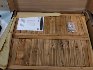 Armario Exterior de Madera Gardiun Abby 75x40x90cm