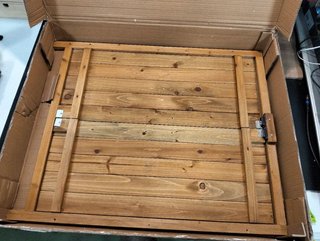 Armario Exterior de Madera Gardiun Abby 75x40x90cm