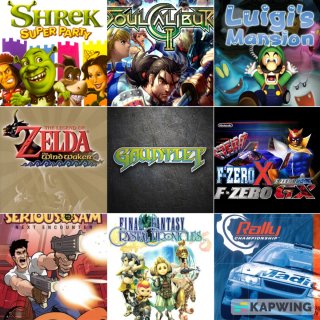 Nintendo GameCube + Bluetooth + 50 Giochi
