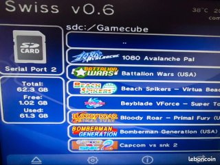 Nintendo GameCube + Bluetooth + 50 Giochi