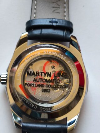 Orologio Martyn Line scheletrato uomo