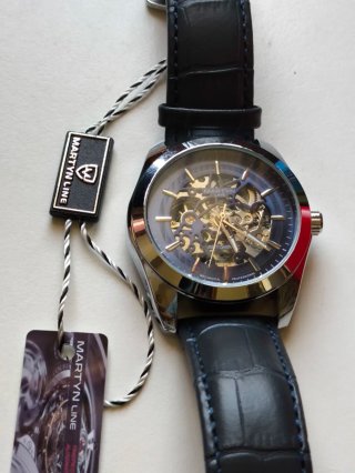 Orologio Martyn Line scheletrato uomo