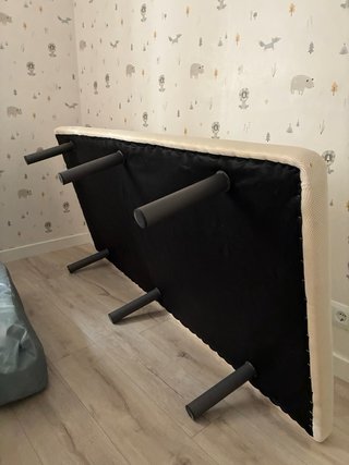 2 Bases tapizadas Flex 90x190