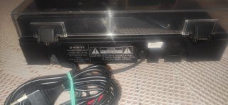 Tocadiscos LOTTE LP-30 Negro/Naranja