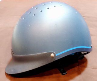 Casco equitación infantil azul