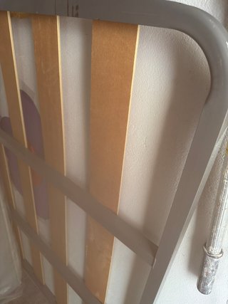 Somier 135cm Metal y Madera SIN patas