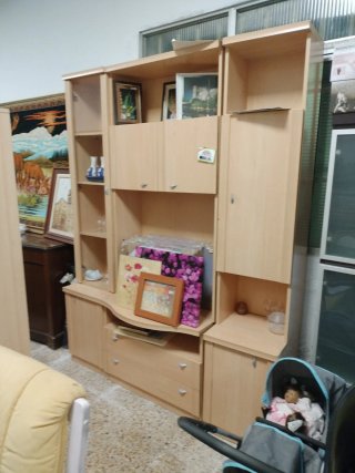 Mueble de salón modular madera