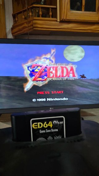 Cartucho ED64 Plus - 340 Juegos en 1 Nintendo 64