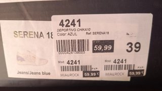 Zapatillas deportivas CHIKA10 blancas y azules
