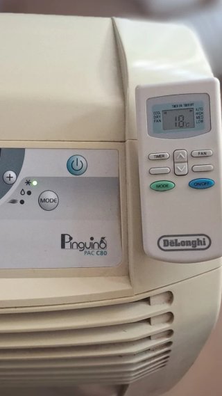 Aire Acondicionado Portátil DeLonghi Pinguino PAC