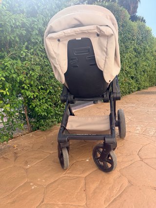 Muum Jané 3 piezas topo beige + bolso