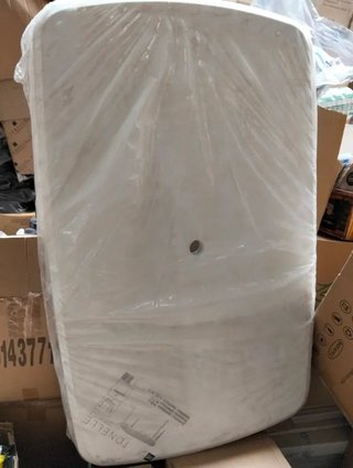 Tavolo da Giardino Tonelle 140x80x73 cm Bianco