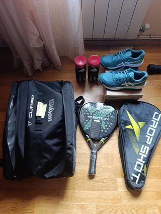 Pack Padel Completo: Palas, Zapatillas y Bolso