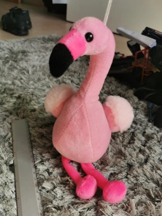 Peluche Flamenco Rosa