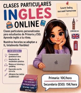 Clases particulares inglés online