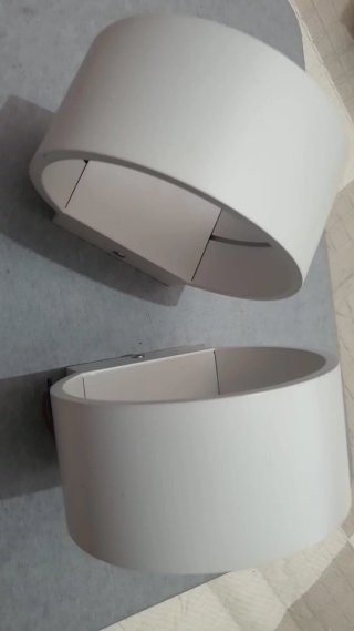 Lámpara de Pared Aro LED Blanca 5W