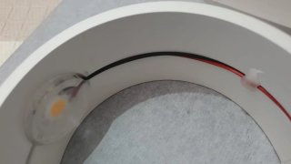 Lámpara de Pared Aro LED Blanca 5W