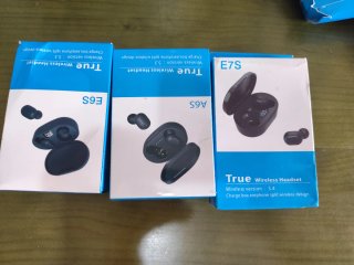 Auriculares Bluetooth E6S, A6S, E7S