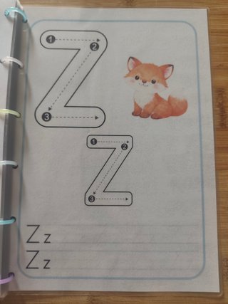 Cuaderno infantil trazos abecedario plastificado