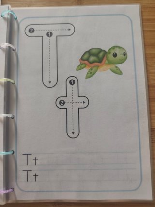 Cuaderno infantil trazos abecedario plastificado