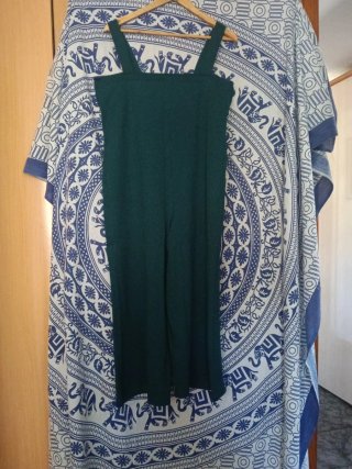 Mono verde con botones
