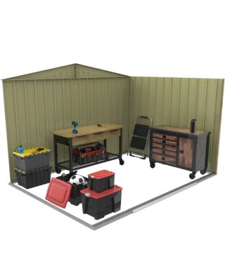 Caseta de jardín 10 x 8 metal Duramax
